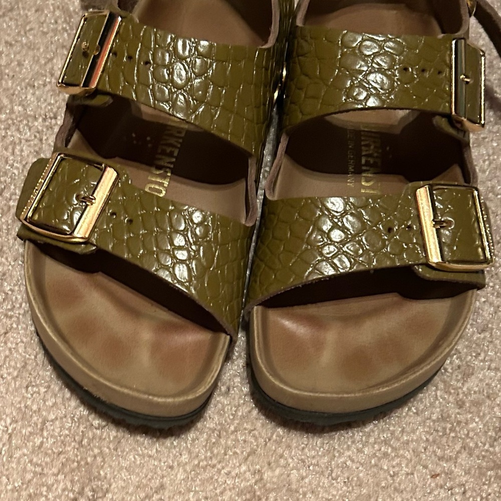 Birkenstock Olive Green Sandals